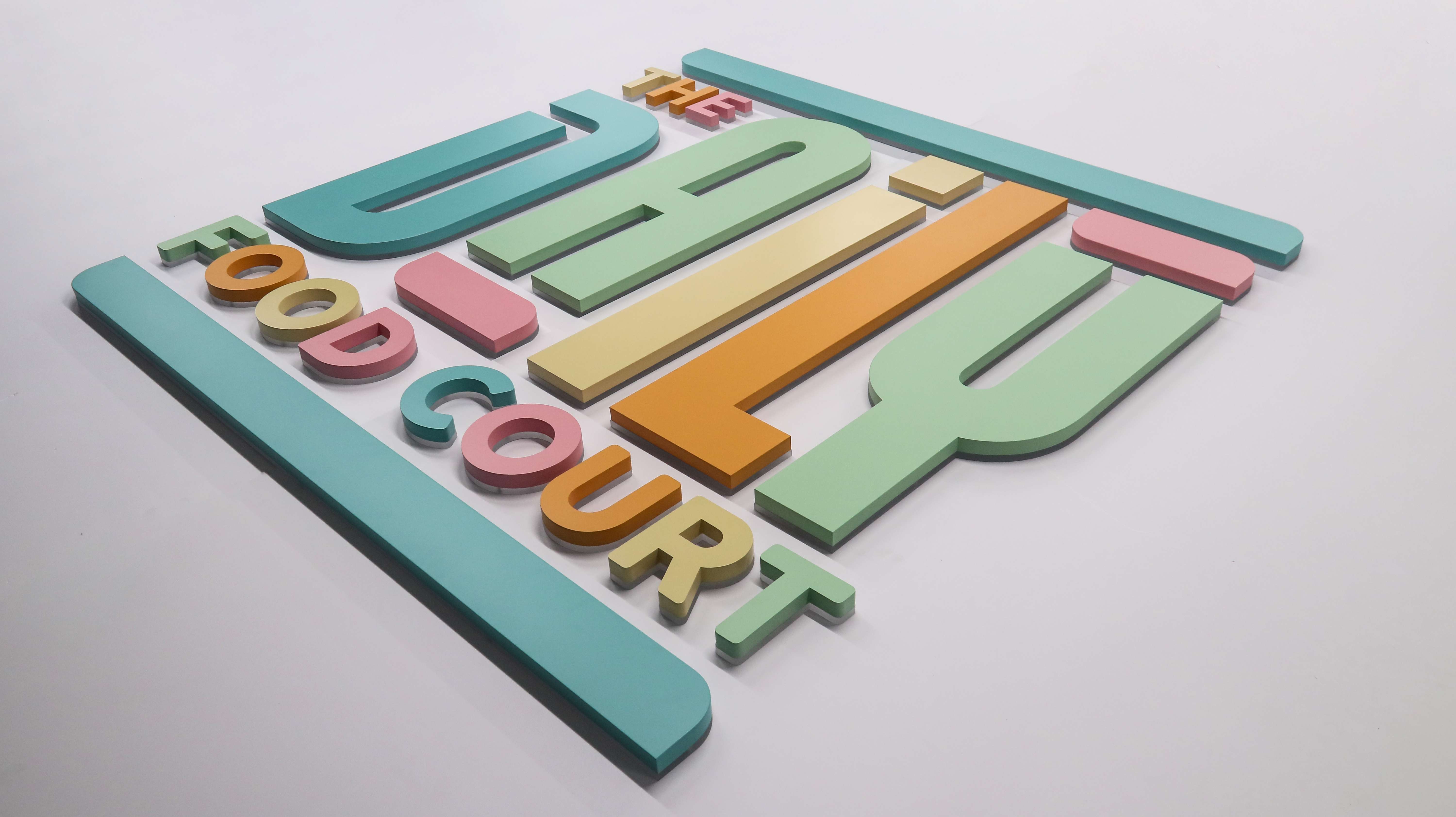 Halolit Channel Letters | Stainless Steel | Multi-color Painted